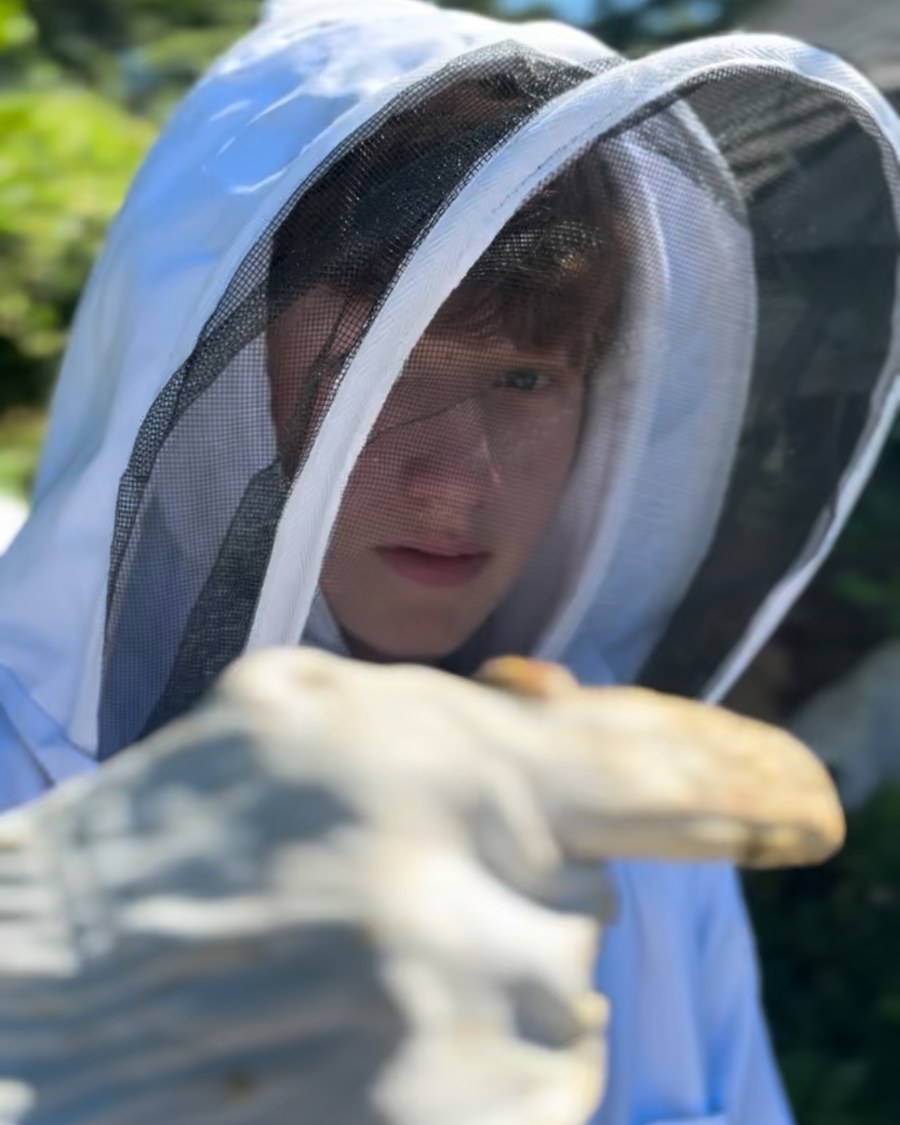 Andrew Salce, founder of Bee Happy Honey